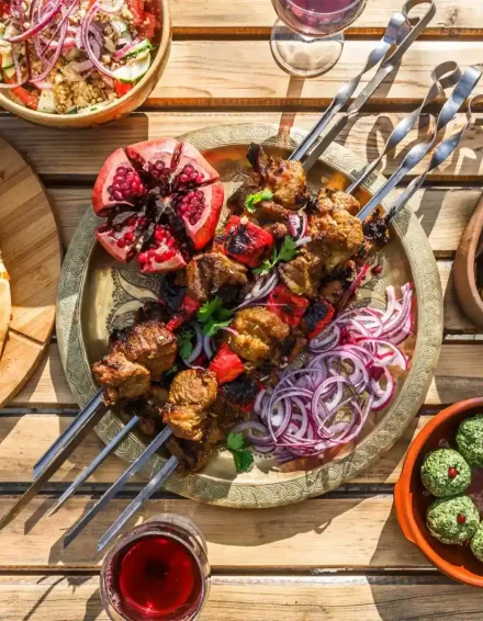 BBQ with dessert safari dubai