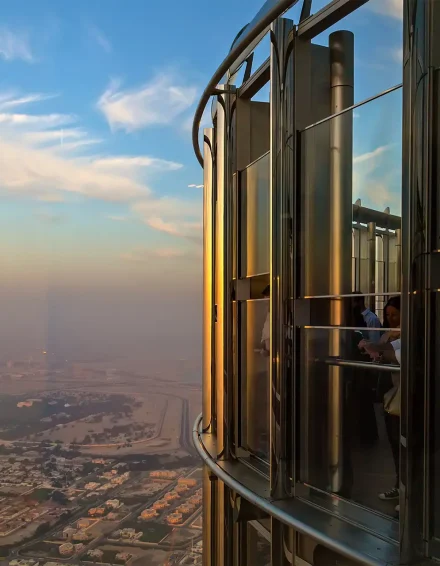 Burj Khalifa At the Top 124th 125th Floor