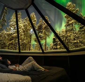 Glass Igloo stay experience 3