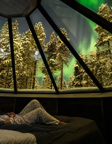 Glass Igloo stay experience 3