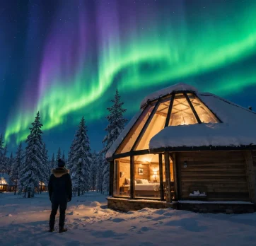 Glass Igloo stay experience 5