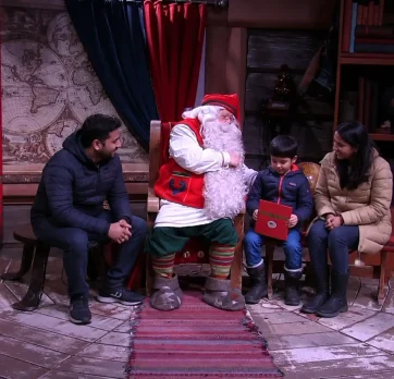 Meet Santa Claus at the Arctic Circle1