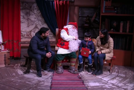 Meet Santa Claus at the Arctic Circle1