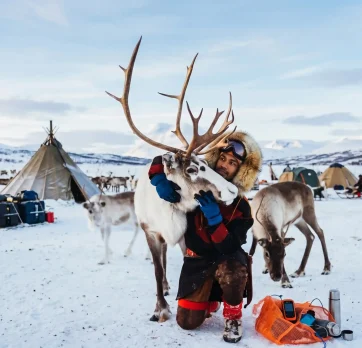Sami Reindeer Camp