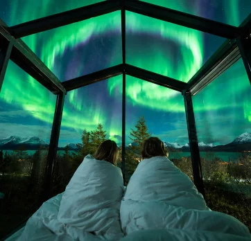 Stay in a glass igloo and watch the Northern Lights-1