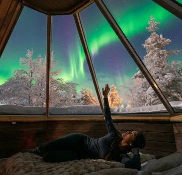 Stay in a glass igloo and watch the Northern Lights-3