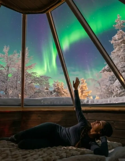 Stay in a glass igloo and watch the Northern Lights-3