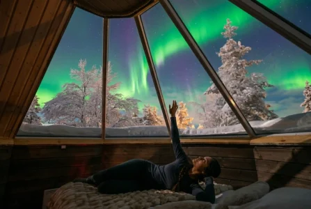 Stay in a glass igloo and watch the Northern Lights-3