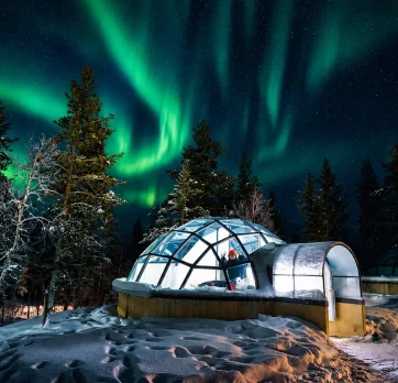 Stay in a glass igloo and watch the Northern Lights-4