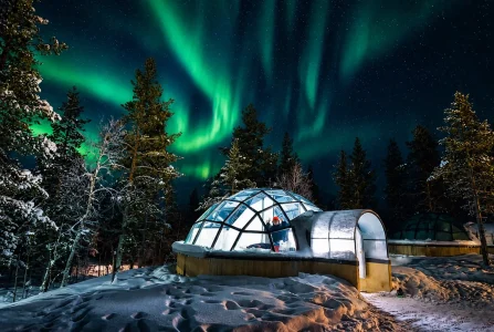 Stay in a glass igloo and watch the Northern Lights-4